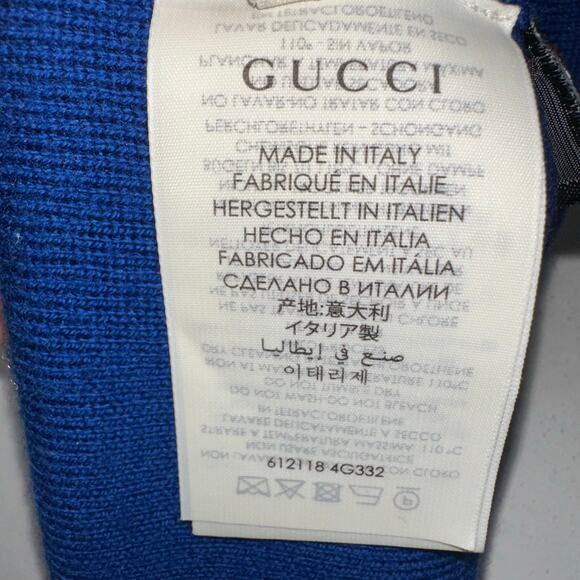 Gucci Tab Logo Beanie - Picture 5 of 6
